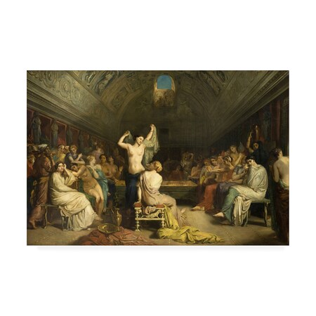 Trademark Fine Art Chasseriau 'Tepidarium' Canvas Art, 22x32 AA01343-C2232GG
